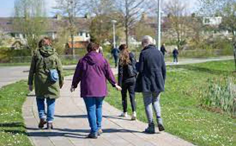 Wekelijkse wandelgroep De Trisken