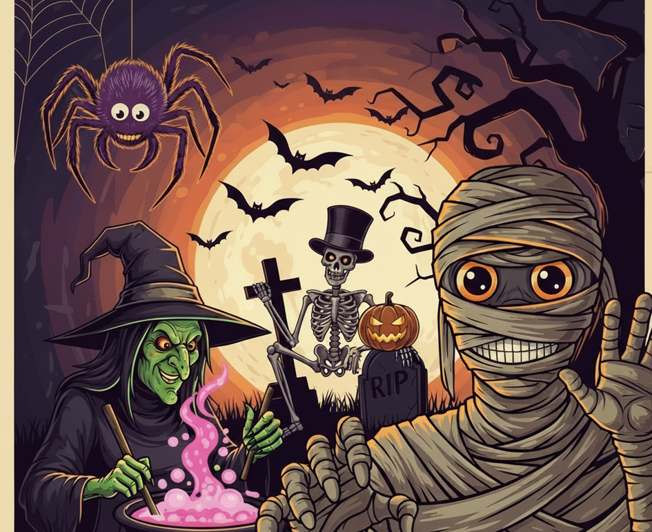 halloween bingo de trisken 31 oktober 2025